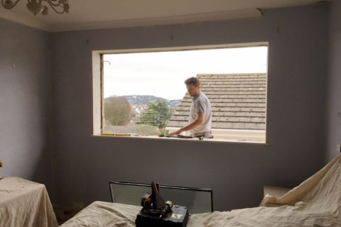 Window in progress